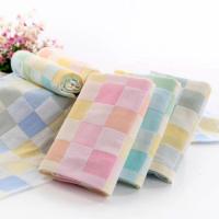 双层纯棉纱布儿童婴儿柔软毛巾 薄款不毛速干成人洗脸吸面巾