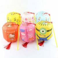 元旦新年儿童卡通灯笼幼儿园亲子圣诞节手提光LED灯笼夜灯