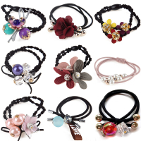 [精美6-12件]韩版头绳扎头饰马尾圈皮套可爱小清新绳头饰