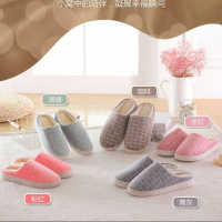 新款冬天男士厚底保暖棉拖鞋女居家室内防滑情侣耐磨透气月子拖鞋