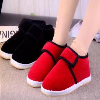 老北京棉鞋男手工布鞋冬季男女老人跟棉拖鞋防滑加绒加厚保暖鞋