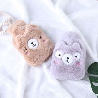 热袋注兔绒可拆洗成人迷你毛绒热袋可爱卡通防爆PVC暖手袋