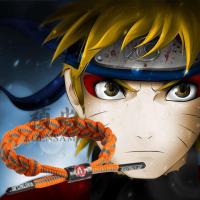 火影忍者动漫编织手绳美国小狮子鞋带手绳男女款情侣闺蜜手链一对