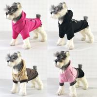 狗狗衣服秋冬装泰迪博美春秋薄绒狗棉衣金毛幼犬狗卫衣猫衣服秋款