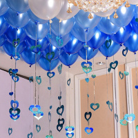 结婚气球加厚珠光拱氢汽球结婚庆用品婚房生日儿童气球装饰套装