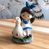 创意微景观卡通小王子摆件系饰品情景生日蛋糕烘焙爱丽丝摆件公仔