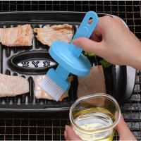 [日本进口]日本厨房油刷烧烤刷 刷子烙饼 烘焙工具料酱刷 煎蛋防漏油壶