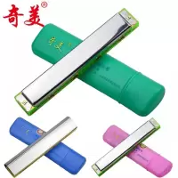 口琴奇美24孔复音c口琴初学者儿童入教学练习学生成人乐器