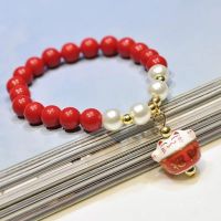 韩版招财猫手链女简约个生闺蜜手镯手环情侣手链手镯首饰