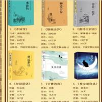 九年级6册浒传泰戈尔诗选世说新语艾青诗选聊斋志异唐诗三百首