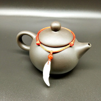 真黑狗牙脚链 狼牙坠 男女项链手链 宝宝婴儿儿童辟邪压惊