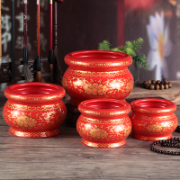 送香灰供佛家用陶瓷莲花室内小线烧香炉佛具用品供奉财神插香炉
