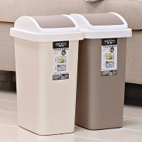 垃圾桶家用卫生间有盖欧式塑料创意垃圾桶客厅卧室厨房带盖大号筒