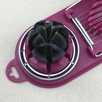 创意二合一切蛋器日式鸡蛋切瓣切片器分割器花式切皮蛋松花蛋鸭蛋