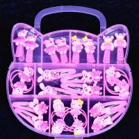 韩版儿童饰品套装公主夹卡宝宝圈头绳皮筋小女孩头饰礼盒