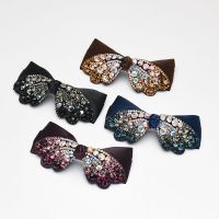 夹子头饰夹饰品韩国钻饰优雅淑女成人简约百搭头花顶夹卡