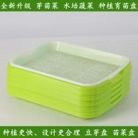 阳台种菜盆塑料育苗盘芽苗菜种植盘生豆芽菜托盘无土栽培种菜架子
