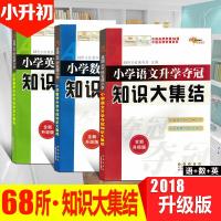 正版可单选 六年级下册 小升初语文数学英语知识大集结练习册全套