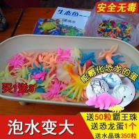 大号20个小号海洋宝宝膨胀玩具吸泡大晶灵舞珠珠精灵彩泥