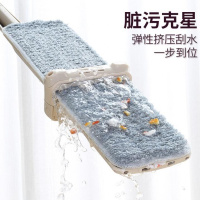免手洗双面平板拖把懒人旋转拖布拖地神器家用瓷砖墩布擦地木地板