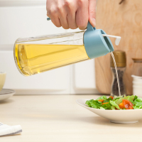 自动开合家用防漏玻璃油壶醋瓶酱油瓶日本厨房用品装油瓶防漏加盖