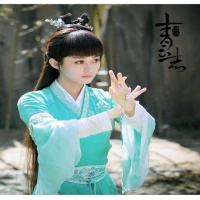 诛仙青云志同款碧瑶 伤心花 合欢铃 赵丽颖同款手链首饰戒指一体