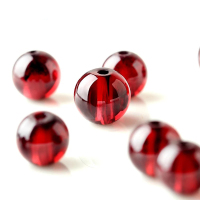 石榴石散珠 天然正品 酒红 半成品 手链手串diy手工单颗