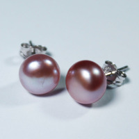 珍珠耳钉S925纯银迷你小骨耳钉韩国气质女银耳饰简雅百搭