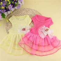 宠物蕾丝裙子泰迪公主裙小狗衣服裙子贵宾比熊蓬蓬裙春夏宠物裙子