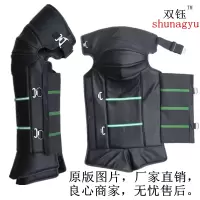 冬季摩托车护膝电动车护膝保暖男骑车防风电瓶车防寒骑行加厚绒毛