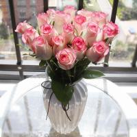 [坏单赔]云南昆明鲜花基地玫瑰20支 生日花束百合空运邮