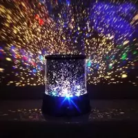 时尚浪漫七夕情人节绚丽迷人LED星空投影灯 颜色随机