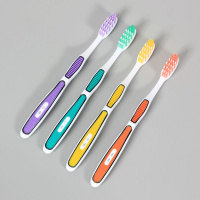 高级中毛牙刷中性弹性刷毛成人使用有效清除口腔残留杂物牙齿