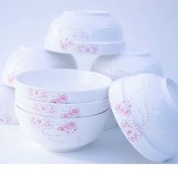 景德镇陶瓷碗套装10碗10筷10勺家用中式米饭碗小汤碗吃饭礼品瓷碗