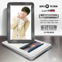 李光洙/宋仲基/李敏镐/金秀贤/李钟硕/7寸超大开窗铁盒明信片25张