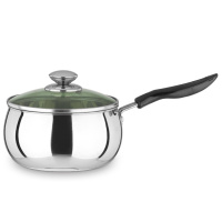 [食品级]不锈钢奶锅加厚不粘锅迷你小锅热牛奶锅煮面汤锅电磁炉