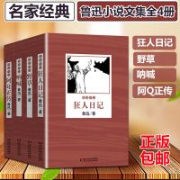 鲁迅的书籍狂人日记阿Q正传呐喊野中小学生课外阅读书籍