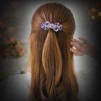 夹头饰钻卡中号小夹子韩国成人饰蝴蝶结卡子弹簧夹饰品