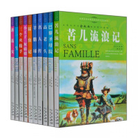 全套10册 苦儿流浪记 巴黎圣母院 高老头 名人传 羊脂球 昆虫记