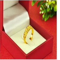 越南沙情侣戒指戒指女款开口可节活口尾戒指环首饰送女友