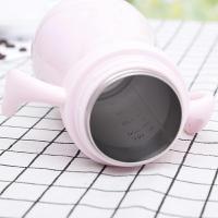 鹏派保温杯儿童壶带吸管宝宝男女幼儿园学生不锈钢防摔两用杯