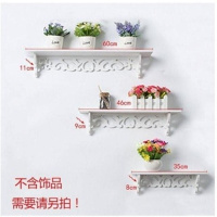 免打孔壁挂镂空英文字母搁架挂钩墙面装饰挂架壁挂衣帽架墙壁装饰