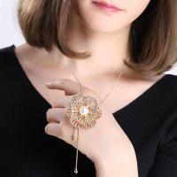 【买二送一】天鹅坠秋冬百搭钻精品毛衣链长款挂饰蛇骨链项链