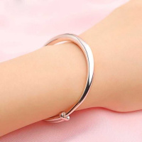 多款可选镀银手镯女镯子经典学生韩版简约母亲情人节手饰品