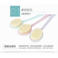 搓澡神器浴刷长柄软毛洗澡刷搓澡巾沐浴球强力不求人搓背后背刷子