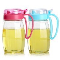 家用玻璃油壶防漏酱油醋瓶大号厨房用品料收纳盒套装味罐盐罐