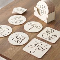 1-12片厨房隔热垫碗垫盘垫子防烫垫子餐桌垫防滑锅垫砂锅垫茶杯垫