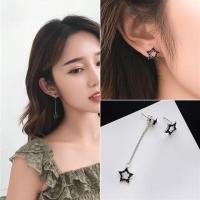 韩国百搭气质耳钉ins少女心耳环女长款简约个性耳坠冷淡风显脸瘦