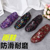 短筒防滑雨鞋雨靴女成人鞋套鞋胶鞋保暖靴厨房女士雨鞋劳保鞋