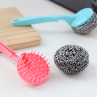 [买2份送挂篮 ]钢丝球不锈钢清洁球神器厨房刷锅洗碗清洁用品
